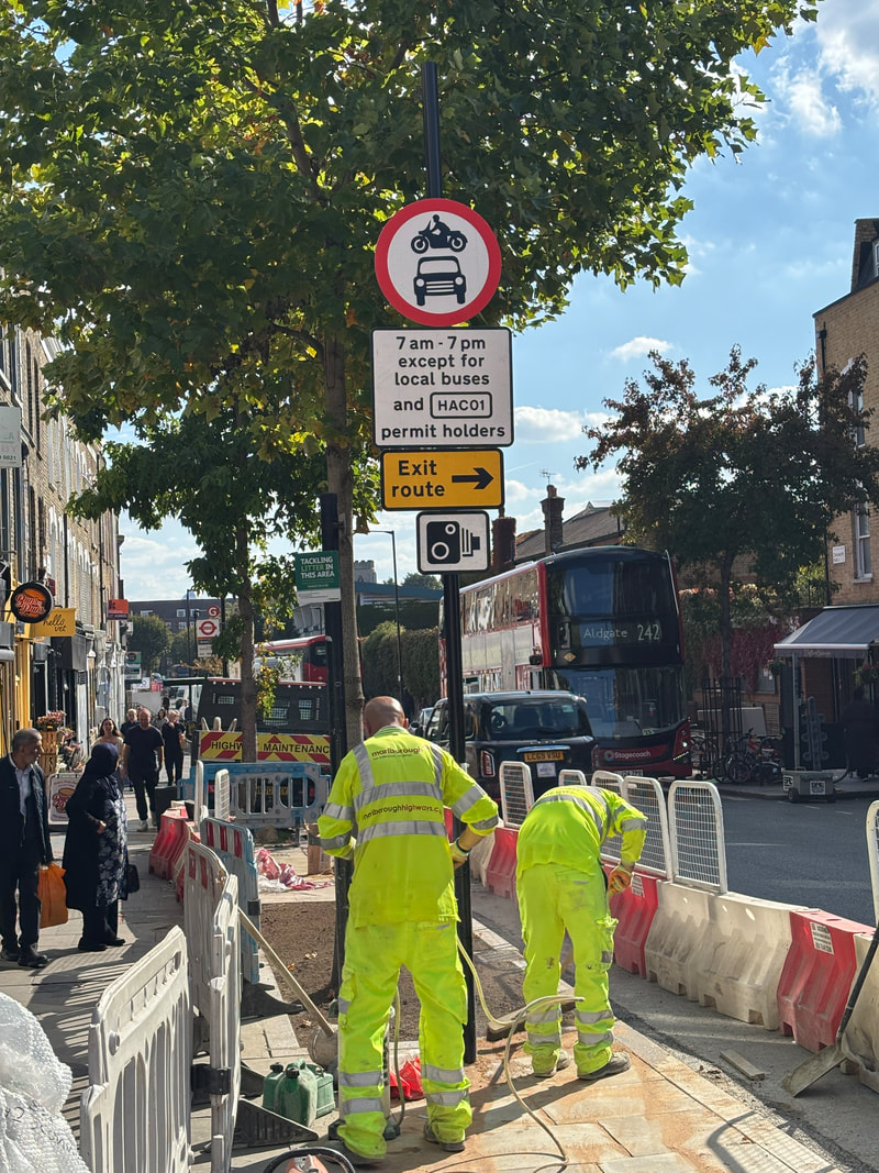 Chatsworth Road traffic filter nearly complete